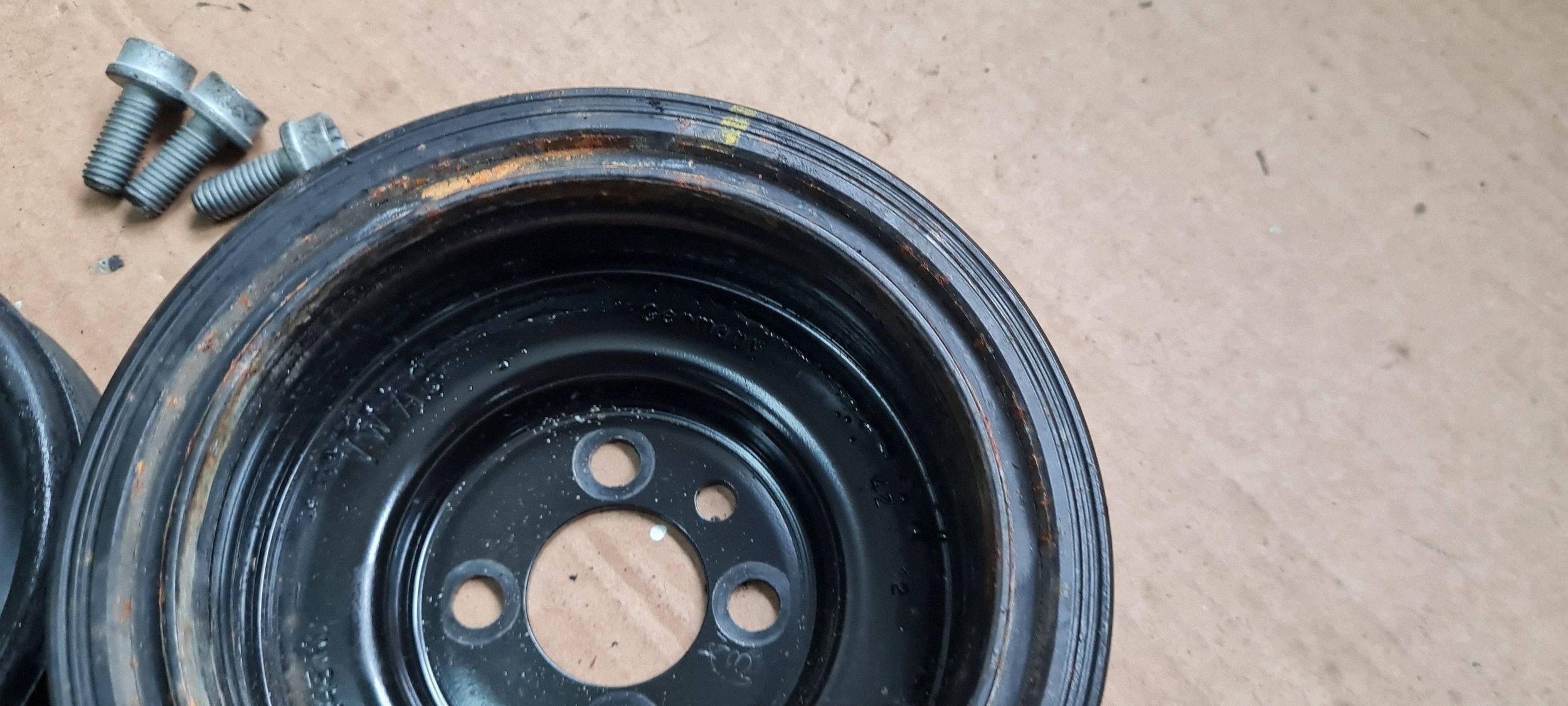 Audi Q5 8R Spannrolle 2.0 TDI 038105243M image 5