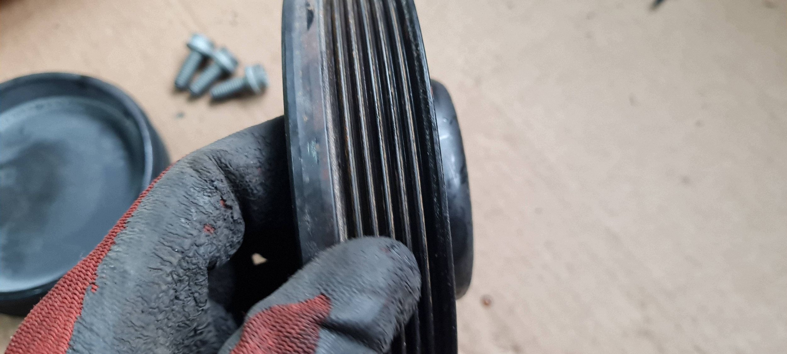 Audi Q5 8R Spannrolle 2.0 TDI 038105243M image 8