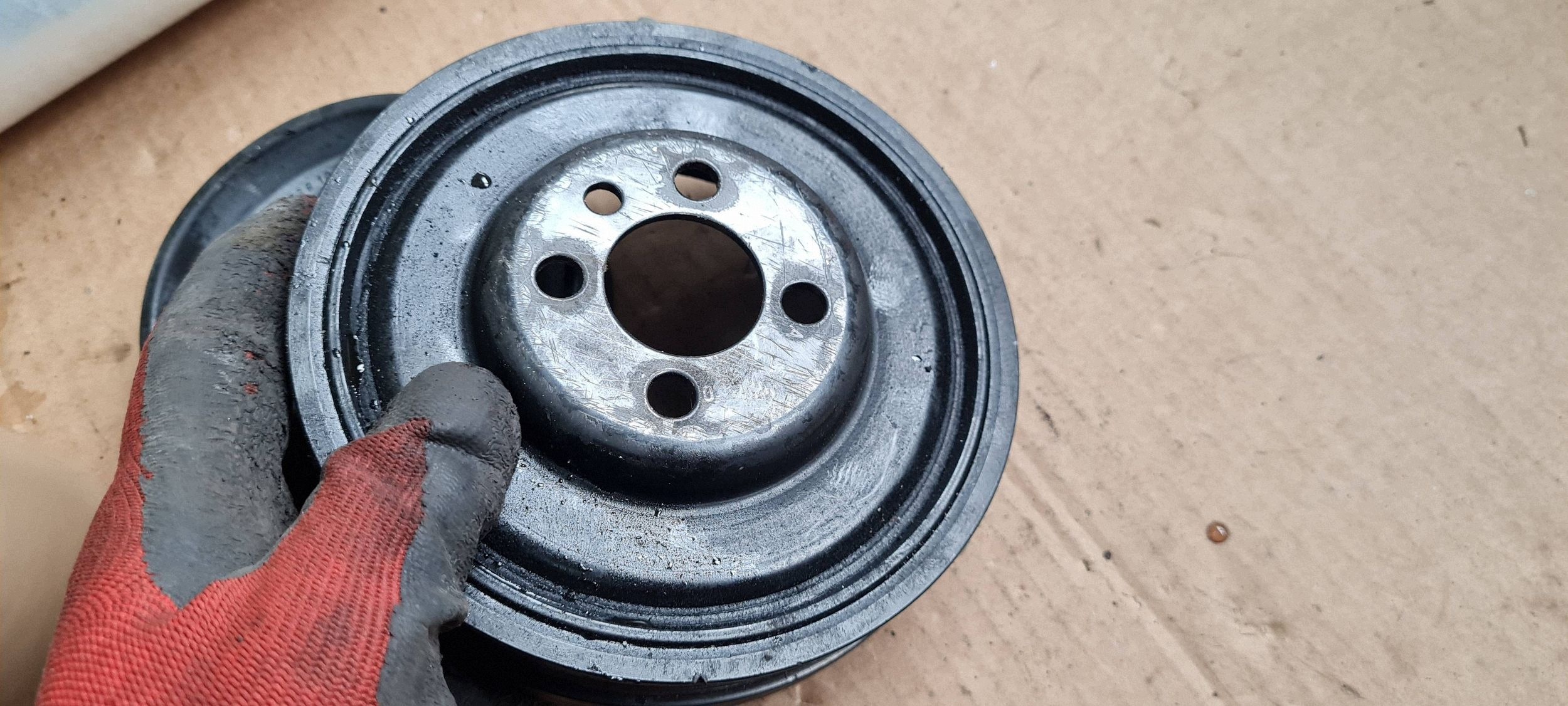 Audi Q5 8R Spannrolle 2.0 TDI 038105243M image 9