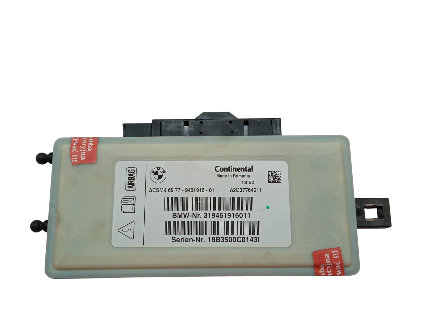 Airbagsensor BMW X6 II F16 9461916 image 2