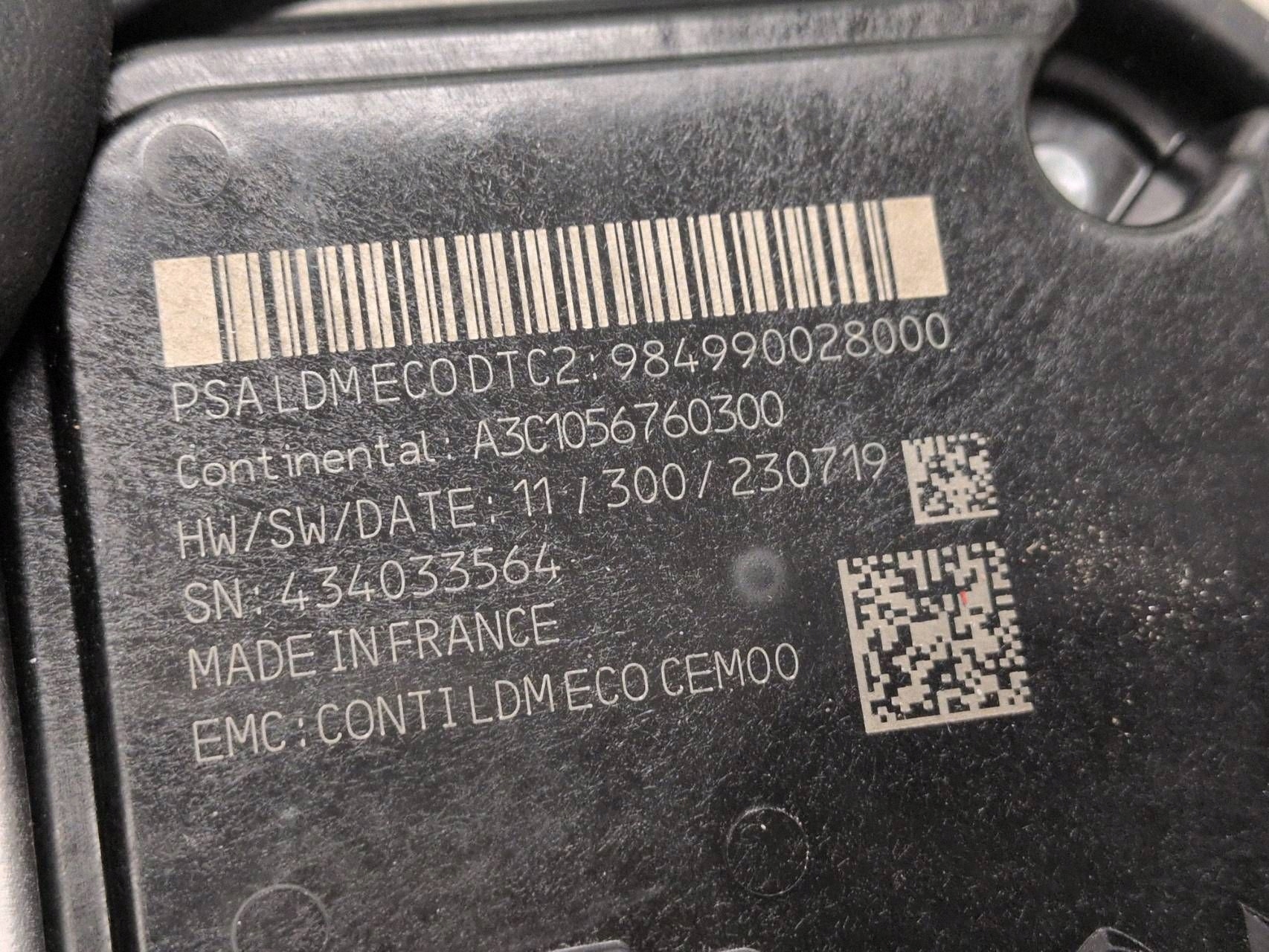 Opel Astra L Xenon-Controller 9849900280 image 5
