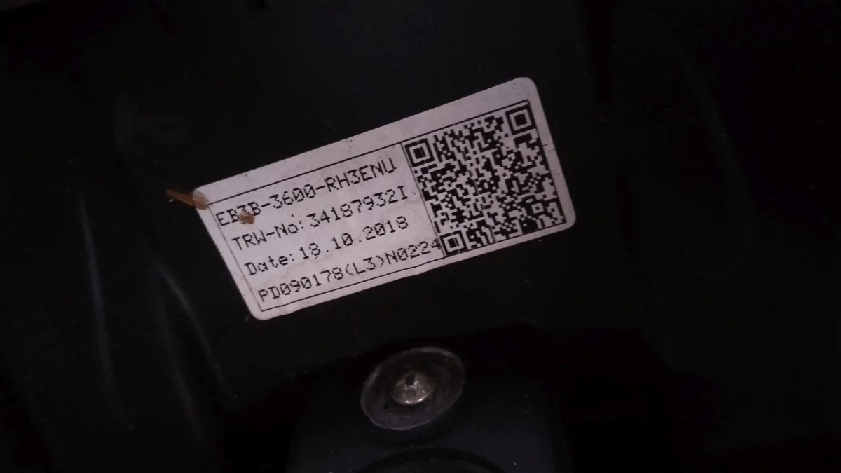 Volant multifonction Ford Ranger V EB3B-3600 image 7
