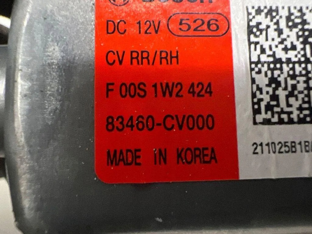KIA EV6 2021 Motor Elevador Vidro Traseiro Direito 83460CV000 image 5