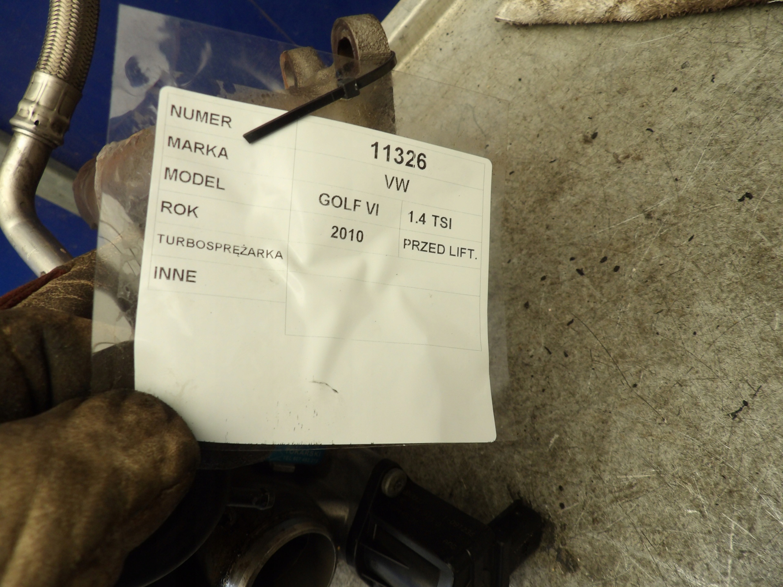 Turbo VW Tiguan 2009 53041015461 image 6