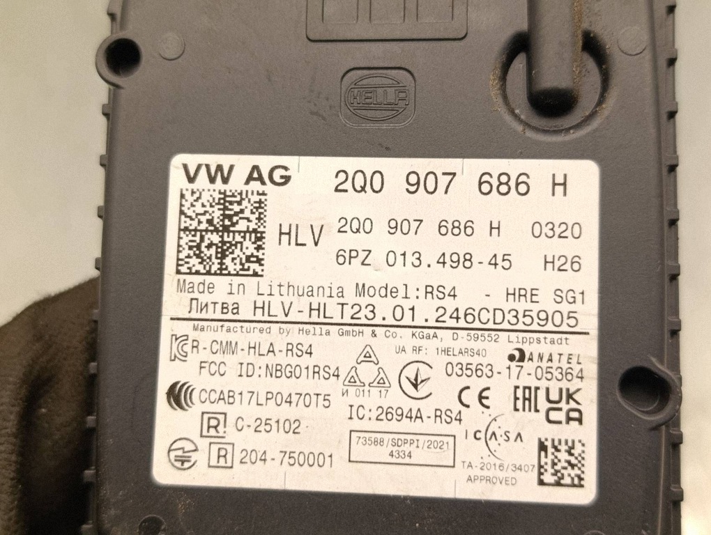 Module angle mort SKODA 6PZ01349845 109kW 2024 image 5
