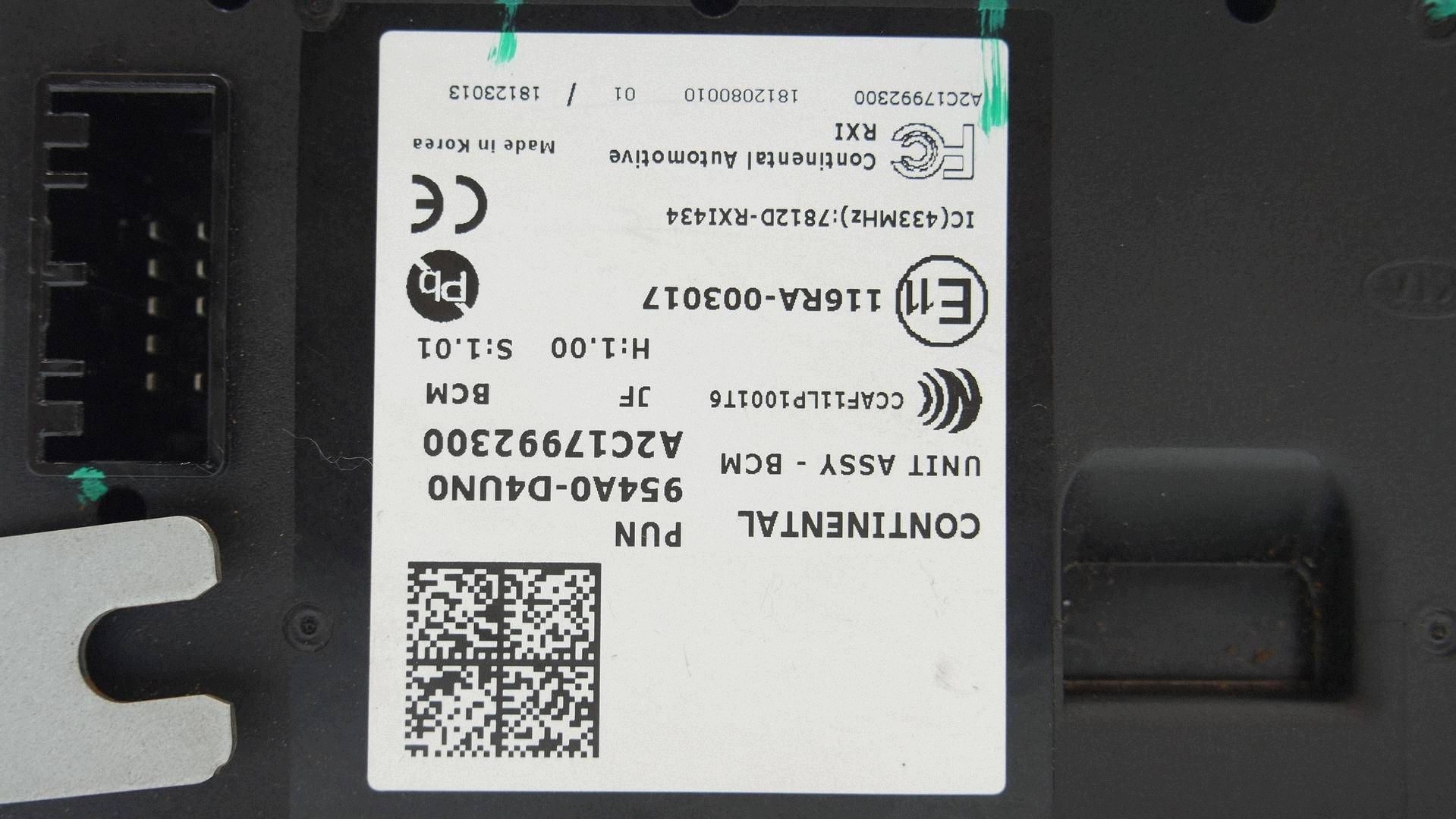 Kia Optima IV BCM-moduuli WAH45542 image 3