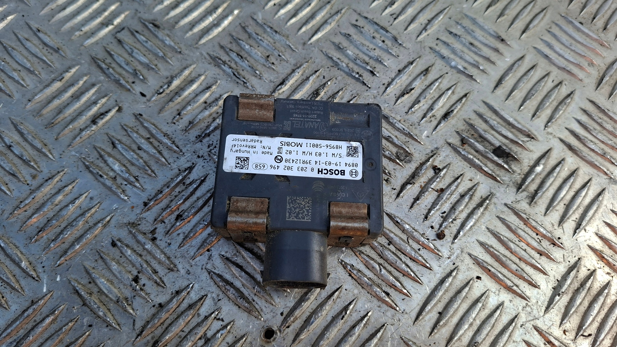 Sensor Radar Distronic 0203302496 Kia Niro Stonic image 2