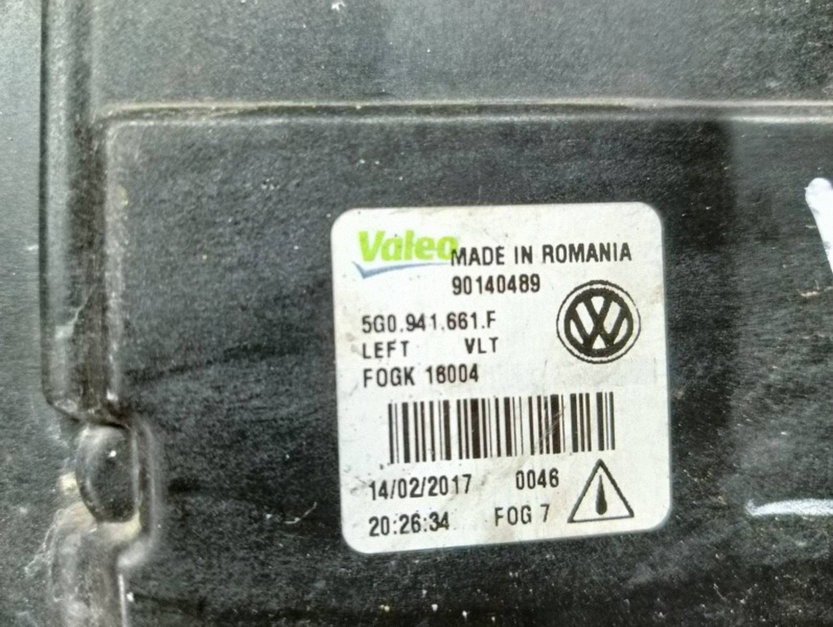 Farol Dianteiro Esquerdo VW Golf VII 5G0941661F image 6