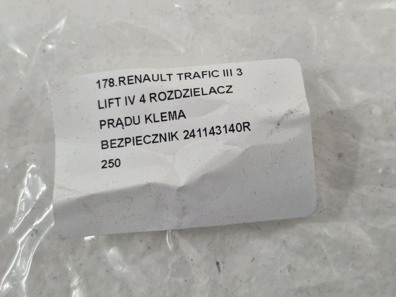 Renault Trafic III Distribuidor de Corrente 241143140R image 7