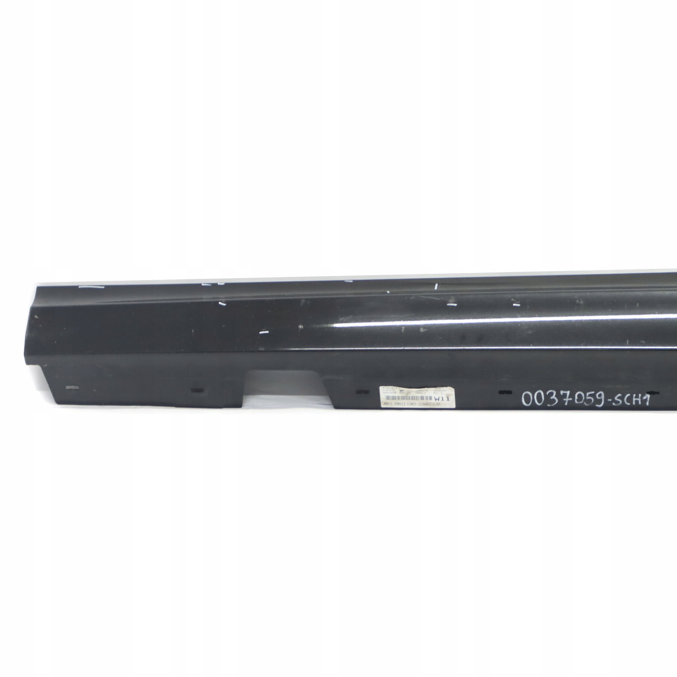 BMW E90 E91 LCI Left Sill Trim Black Sapphire OEM 0037059