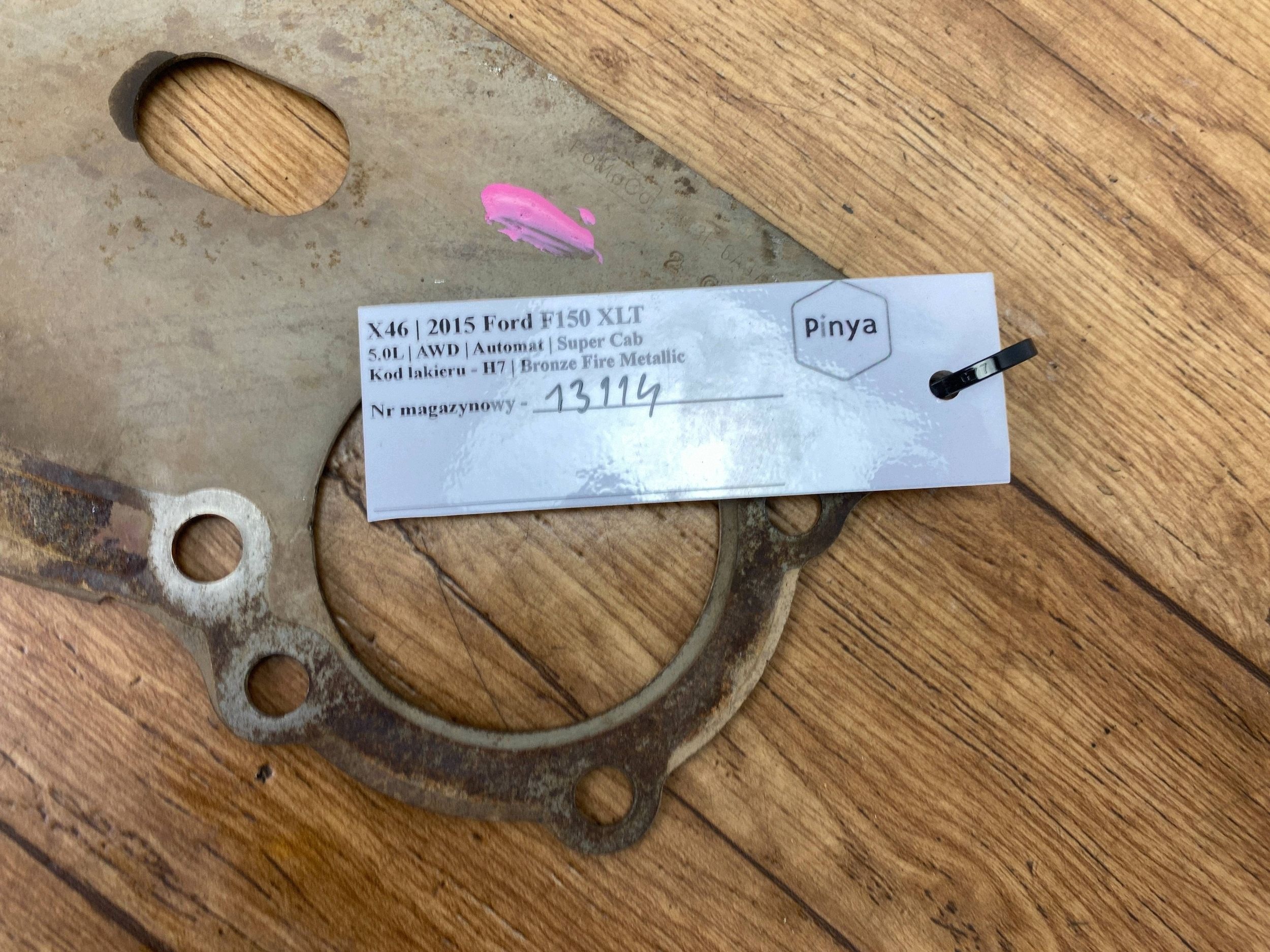 Afstandsring flens versnellingsbak 5.0 V8 Ford F150 2015+ image 2