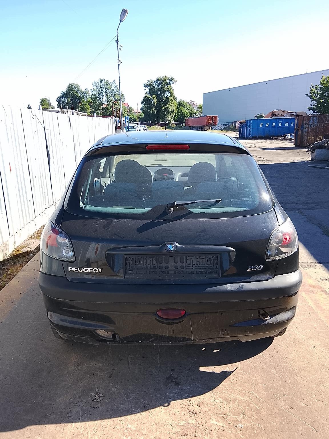 Zamek przedni prawy el. 9 pinów Peugeot 206 OEM image 4