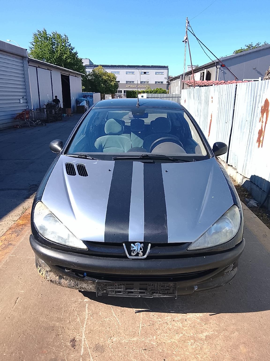 Zamek przedni prawy el. 9 pinów Peugeot 206 OEM image 5