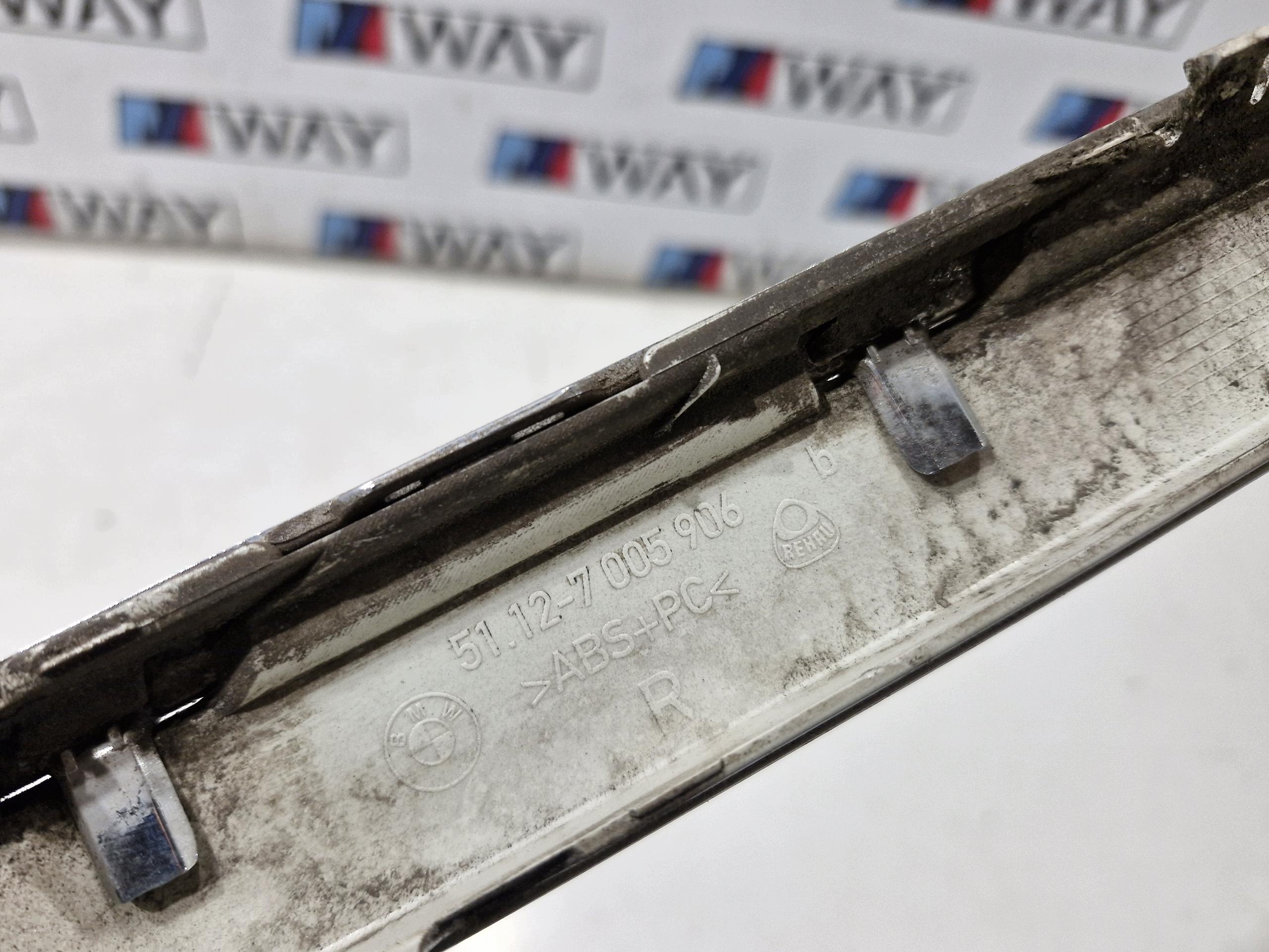 BMW E39 Kombi Chroom Sierlijsten Achterbumper image 10