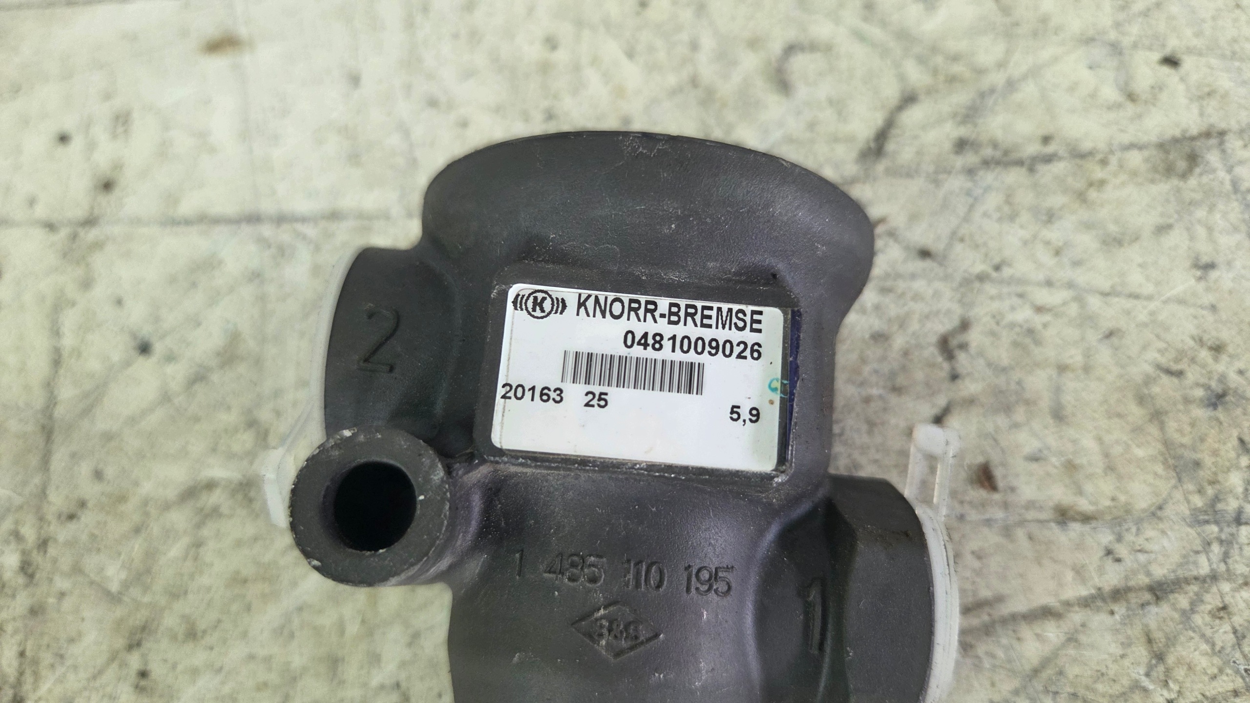 Volvo FH4 FM paineventtiili 0481009026