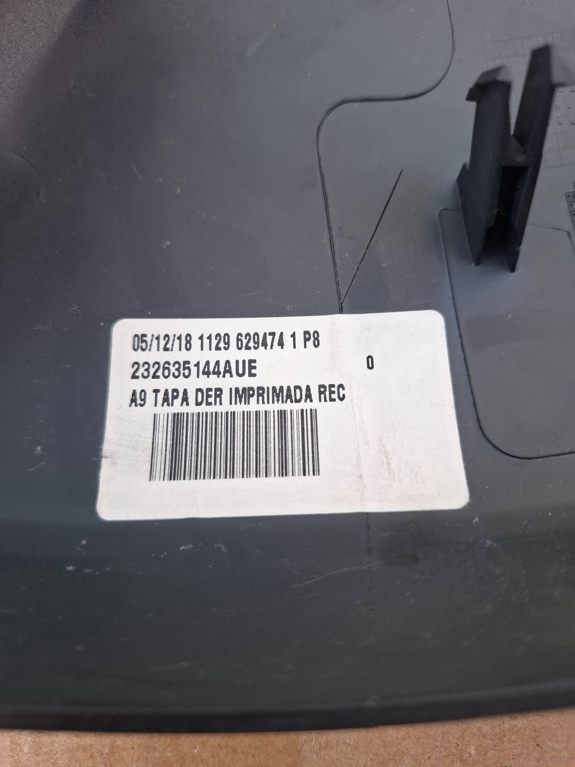 Capa de Espelho Peugeot 208 I Direito OEM image 9