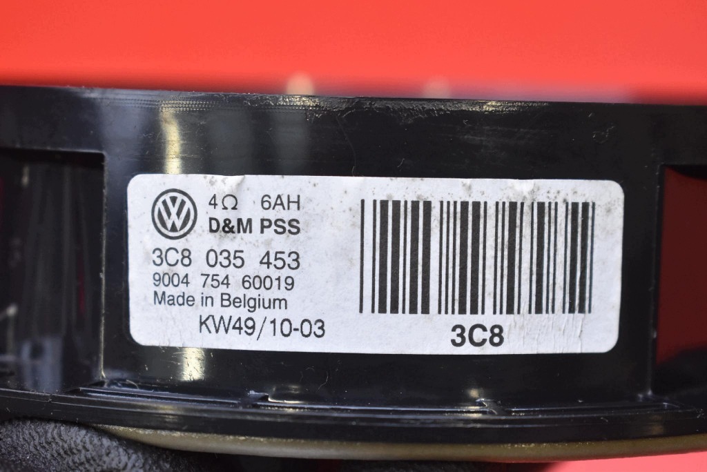 Lautsprecher rechts hinten VW Passat CC 08-12 OEM 3C8035453 image 9