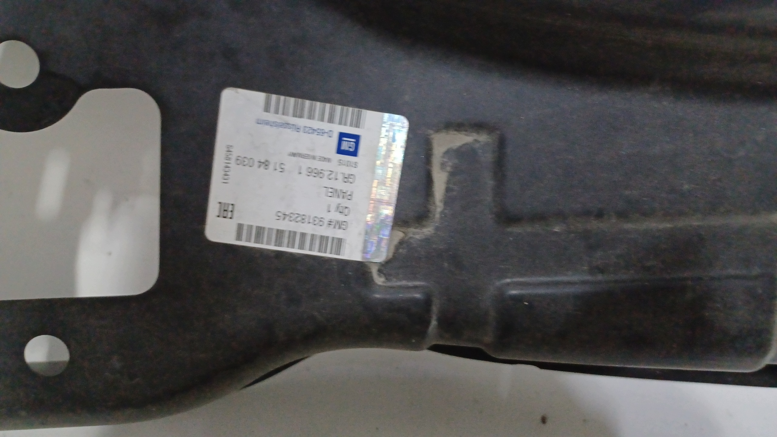 Opel Astra H Kombi 2004-2014 takapaneeli image 3