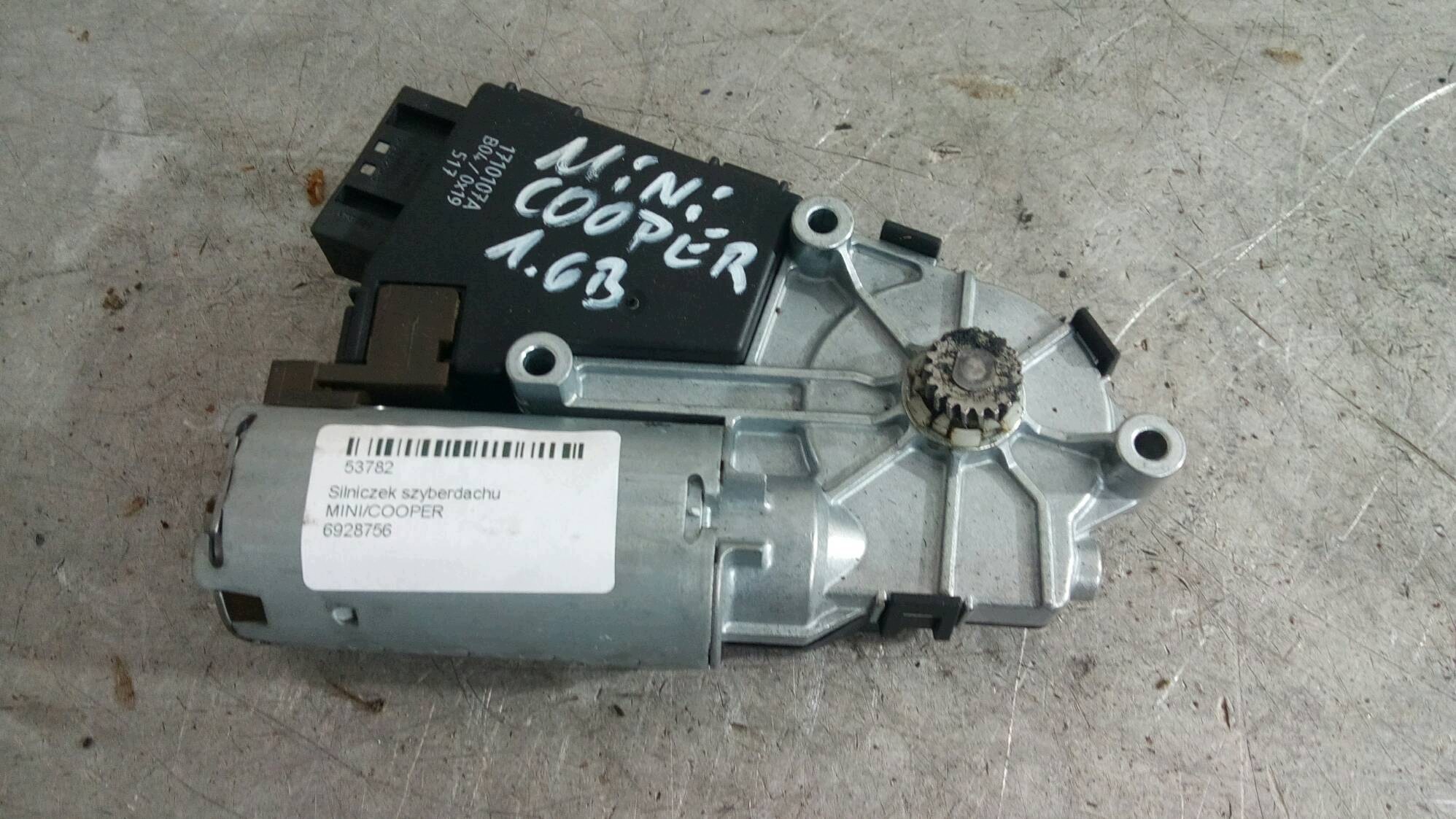 Moteur toit ouvrant MINI Cooper R50 6928756 image 2