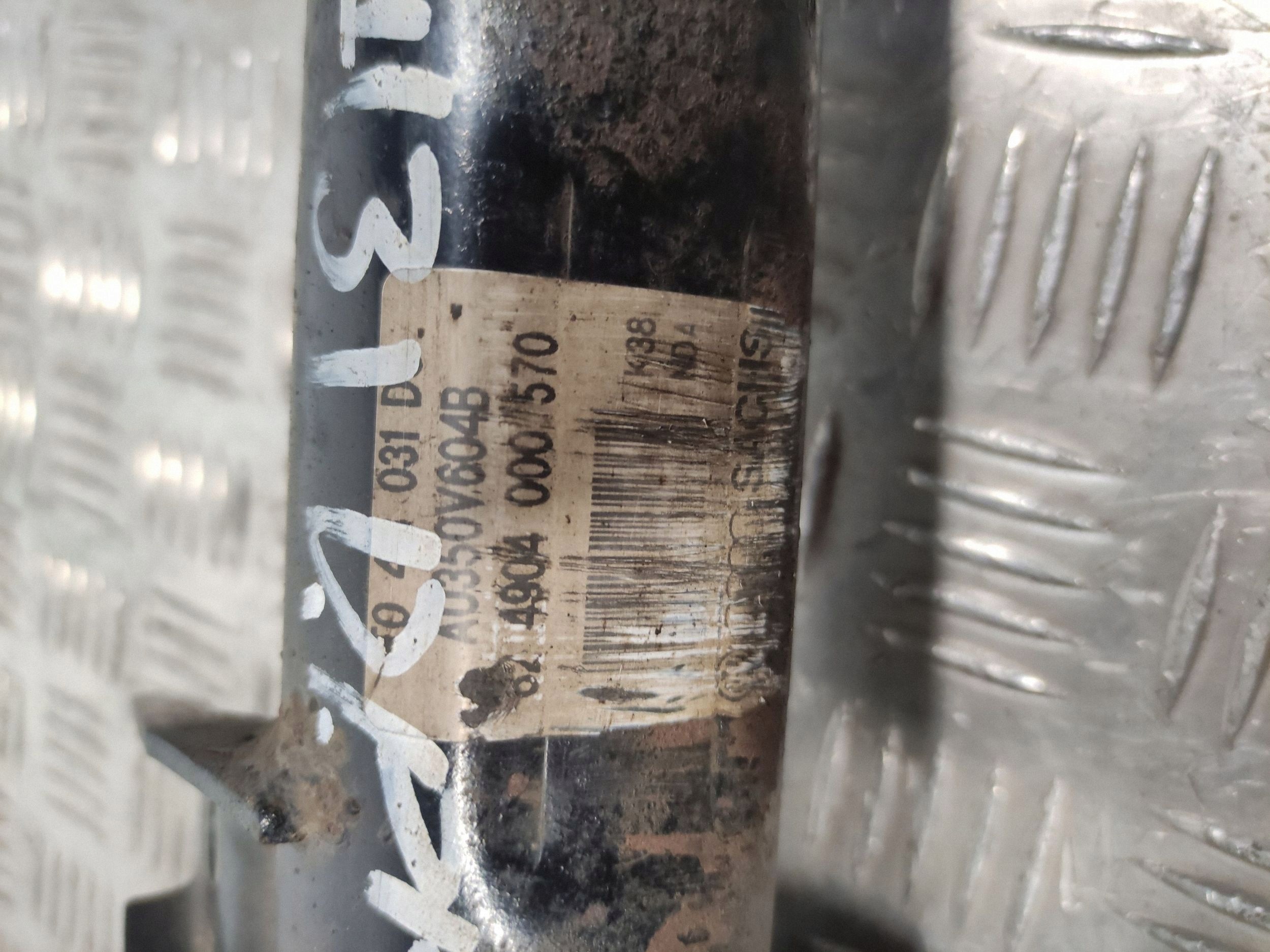 2007 Audi A3 S3 8P Front Shock Absorber with Spring 1T0412103A image 5