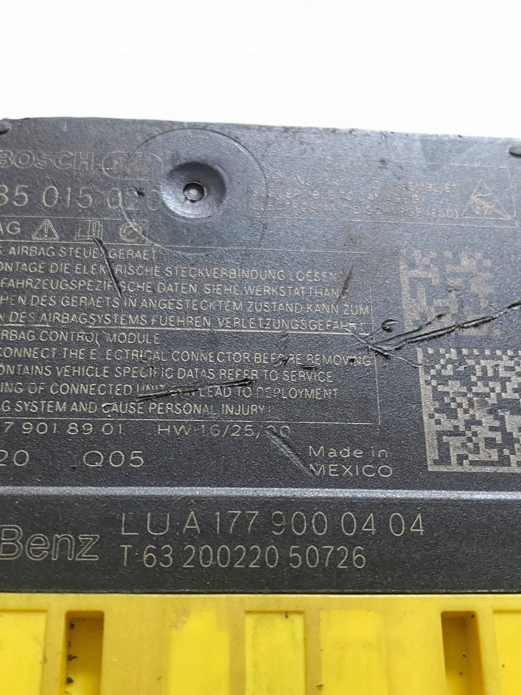 Módulo Airbag Mercedes A W177 A1779000404XX image 3