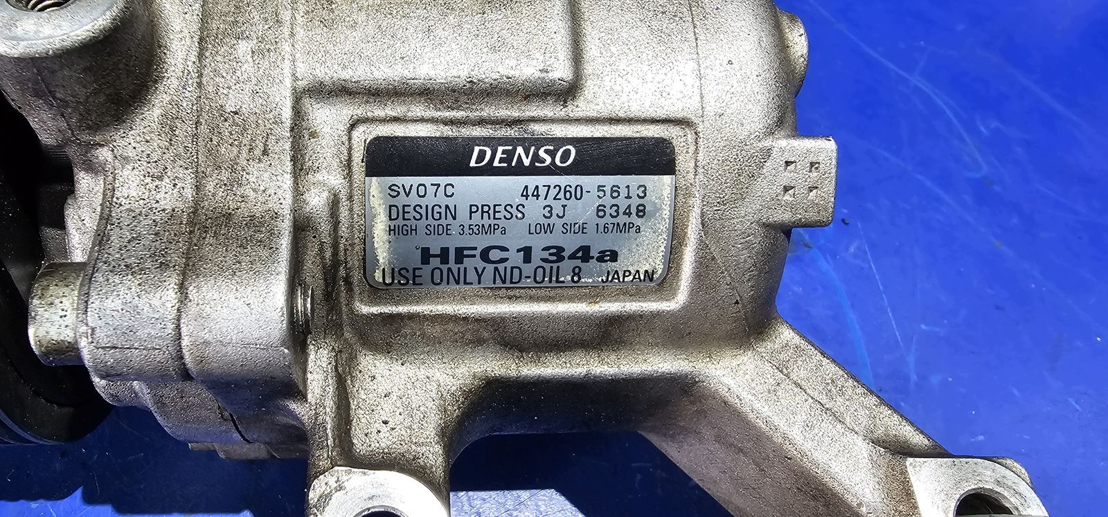 Airconditioningcompressor 447260-5613 Daihatsu Terios/Boon/Sirion image 4