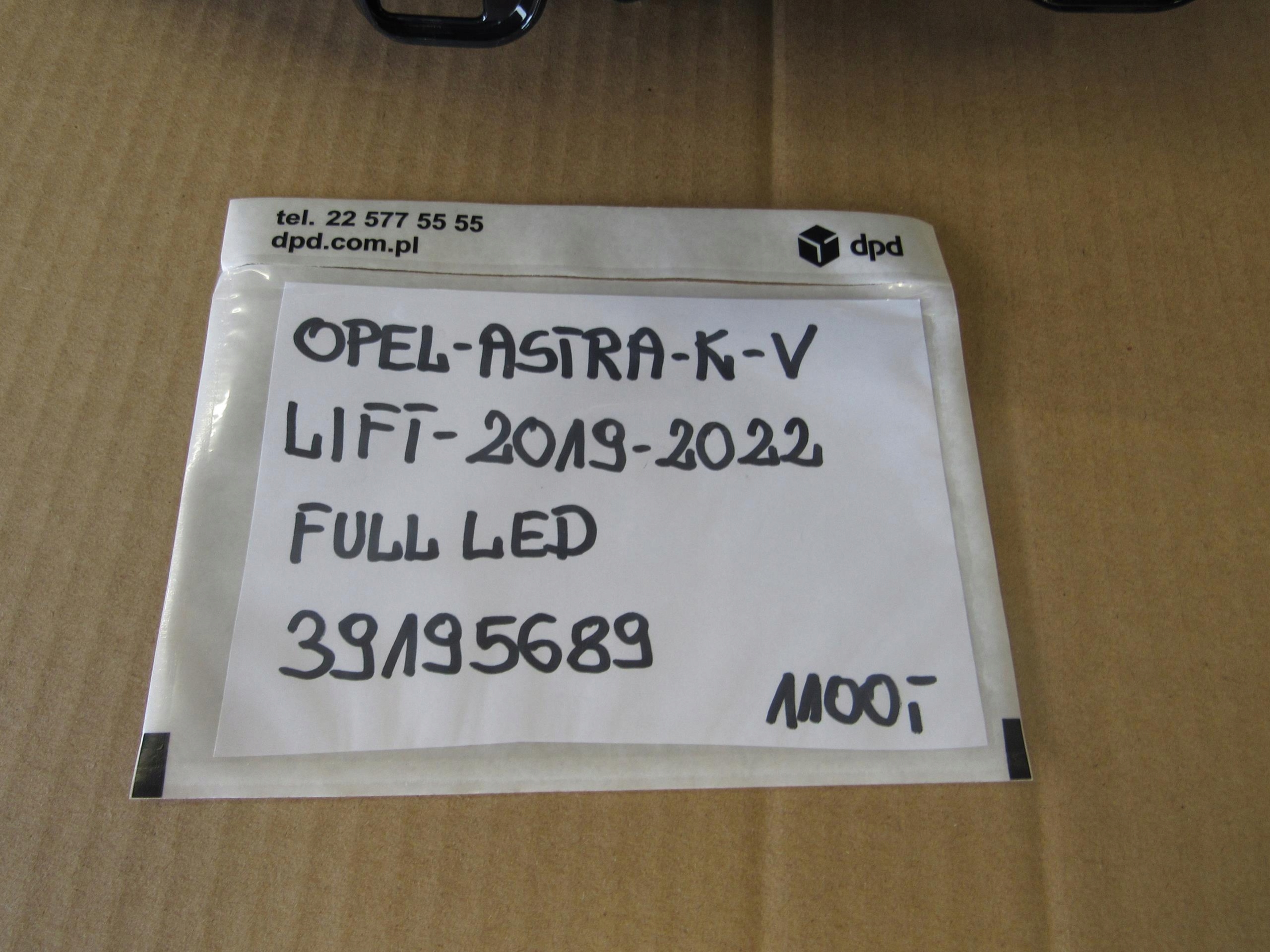 Opel Astra K V LIFT 2019-2022 LED-ajovalo 565625255
