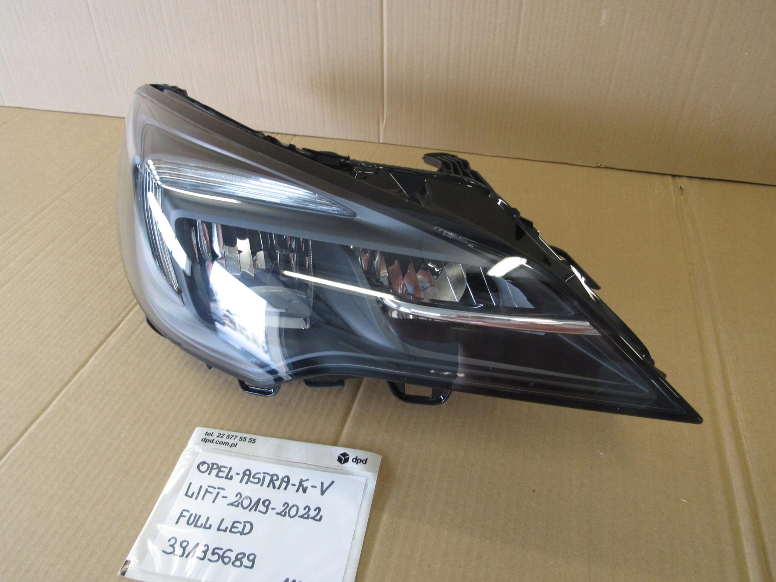 Farol Dianteiro Opel Astra K V 2019-2022 LED OEM 565625255 image 3