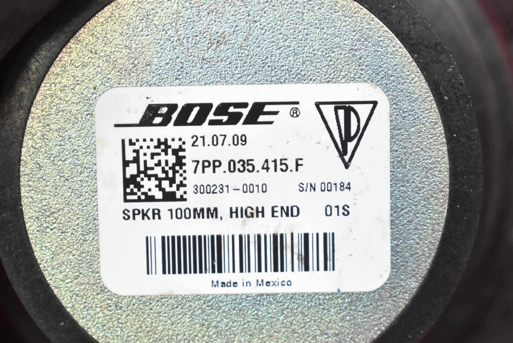 Bose Lautsprecher links vorne Porsche Panamera 970 09-13 OEM 7PP035415F image 3