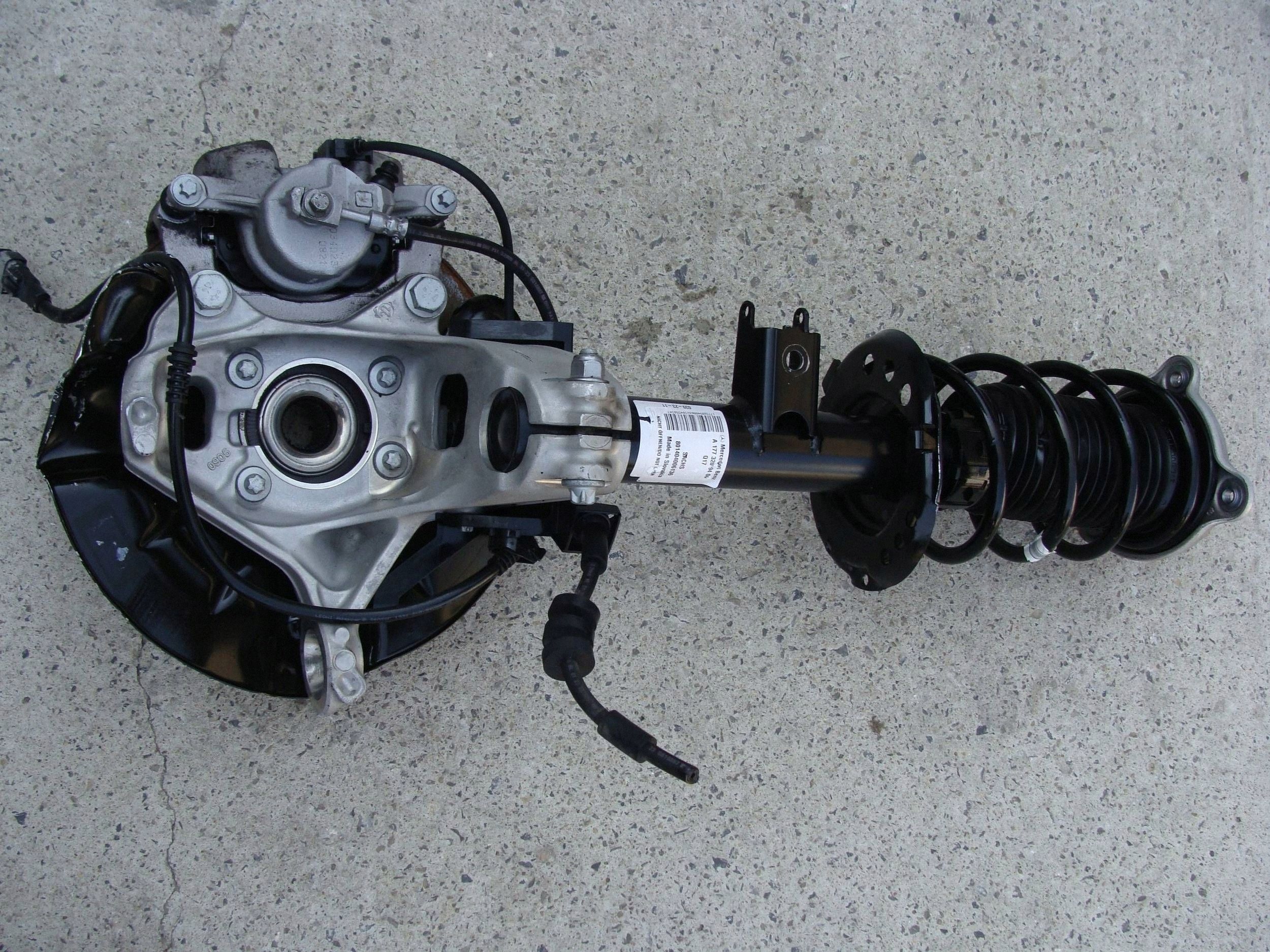 Stoßdämpfer Spurstange rechts Mercedes A W177 B W247 1.5 CDI A1773209400 image 6