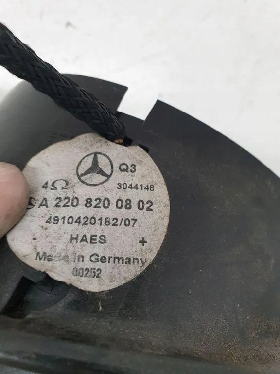 Mercedes W220 Högtalare Passagerare Fram A2208200802 image 5
