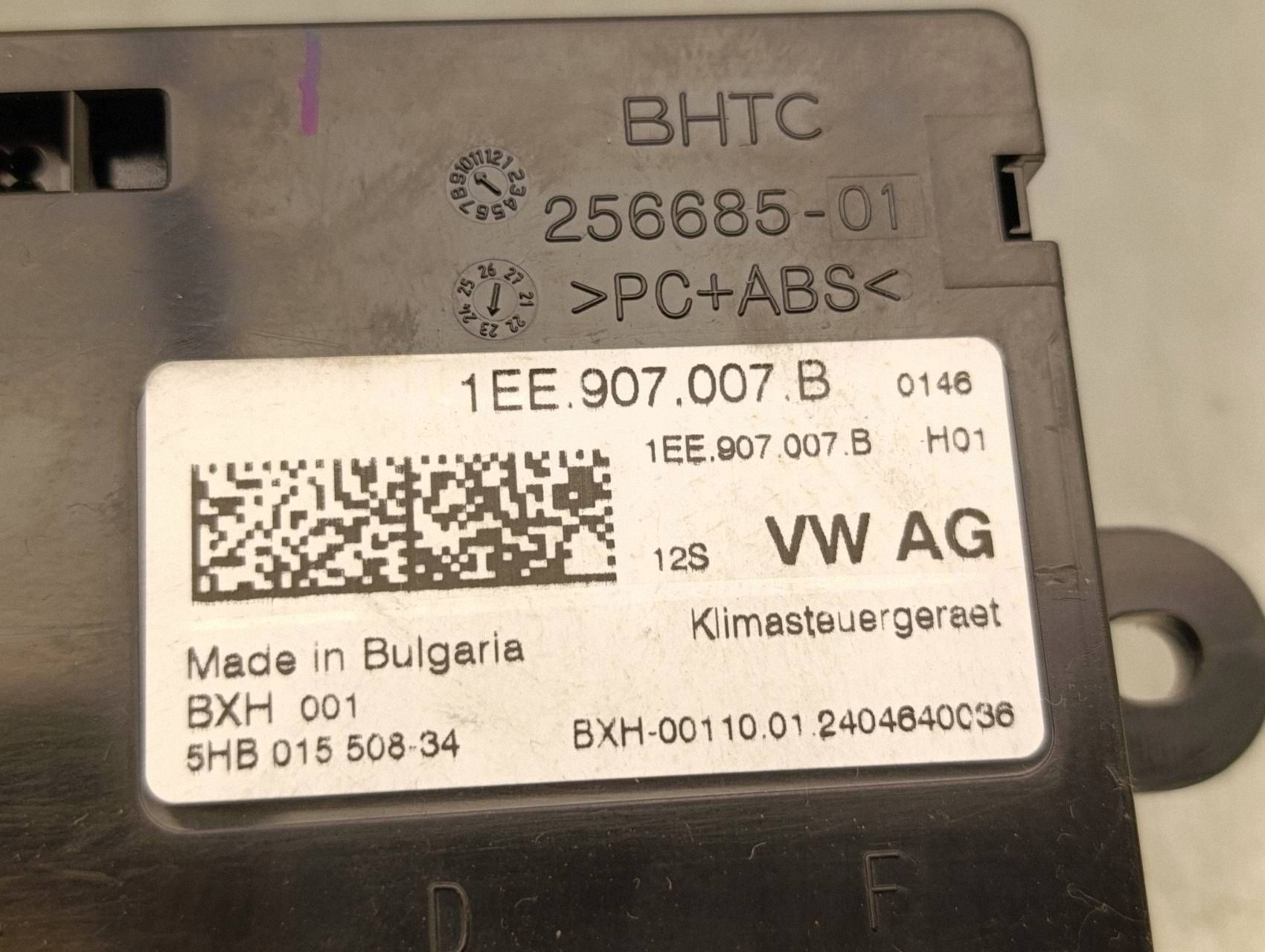 Skoda Enyaq iV Controlador de Clima 1EE907007B image 5