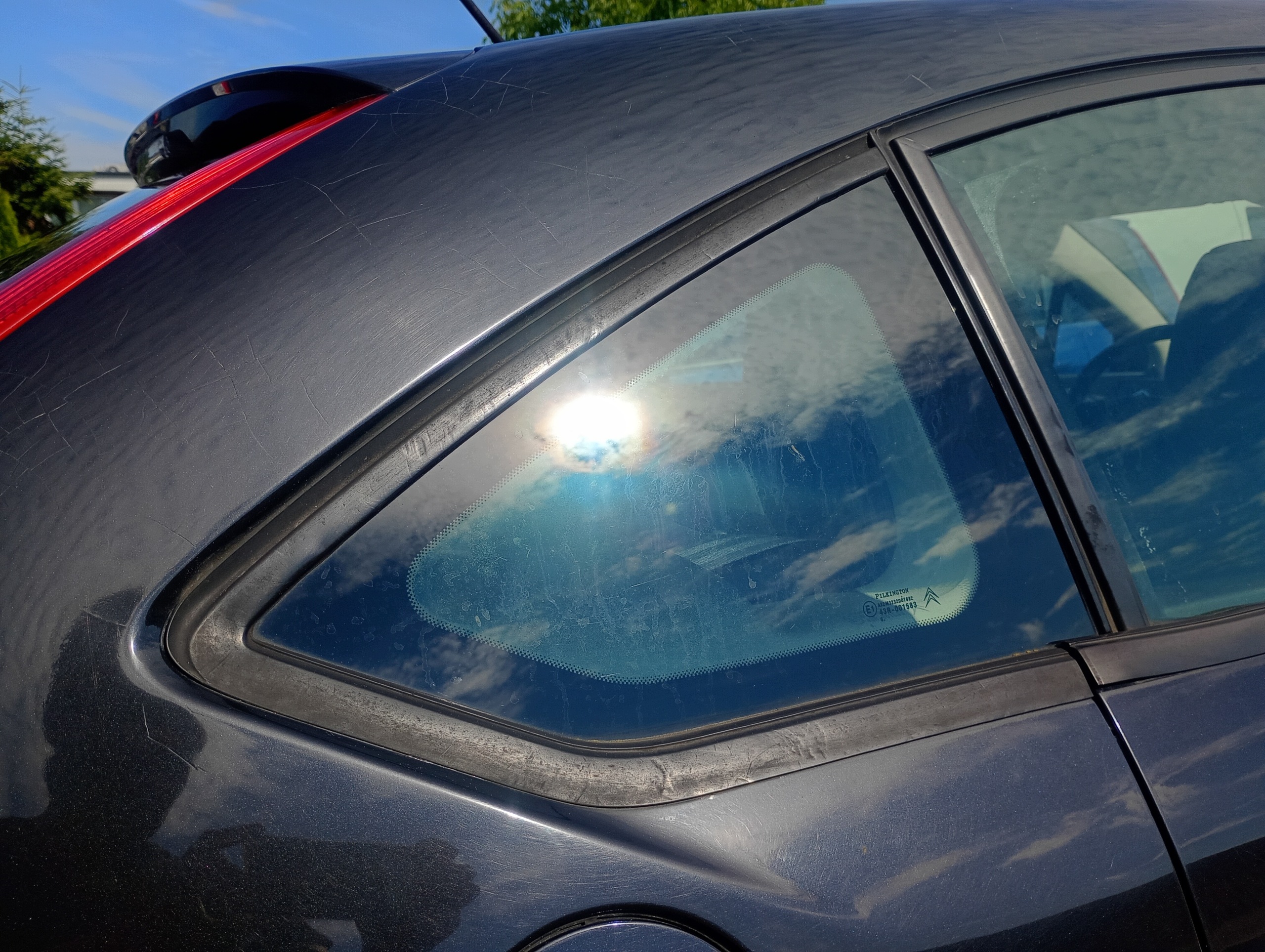 Seitenscheibe Karosserie rechts hinten Citroen C4 I 04-10 OEM MM-0408-23 image 4