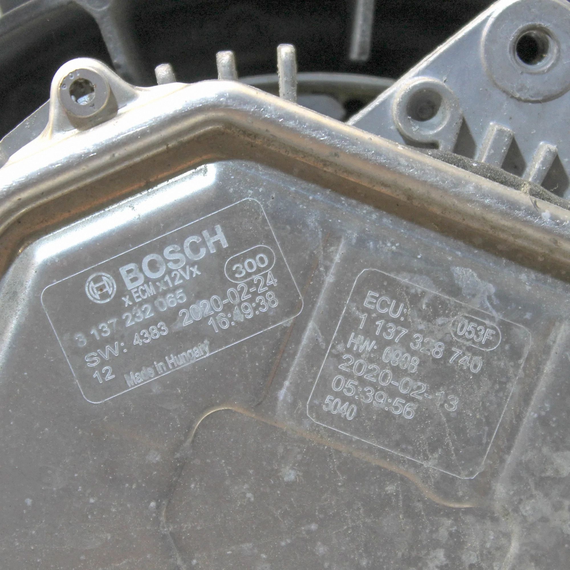 Kylarfläkt Opel Astra K 3137232065 image 5