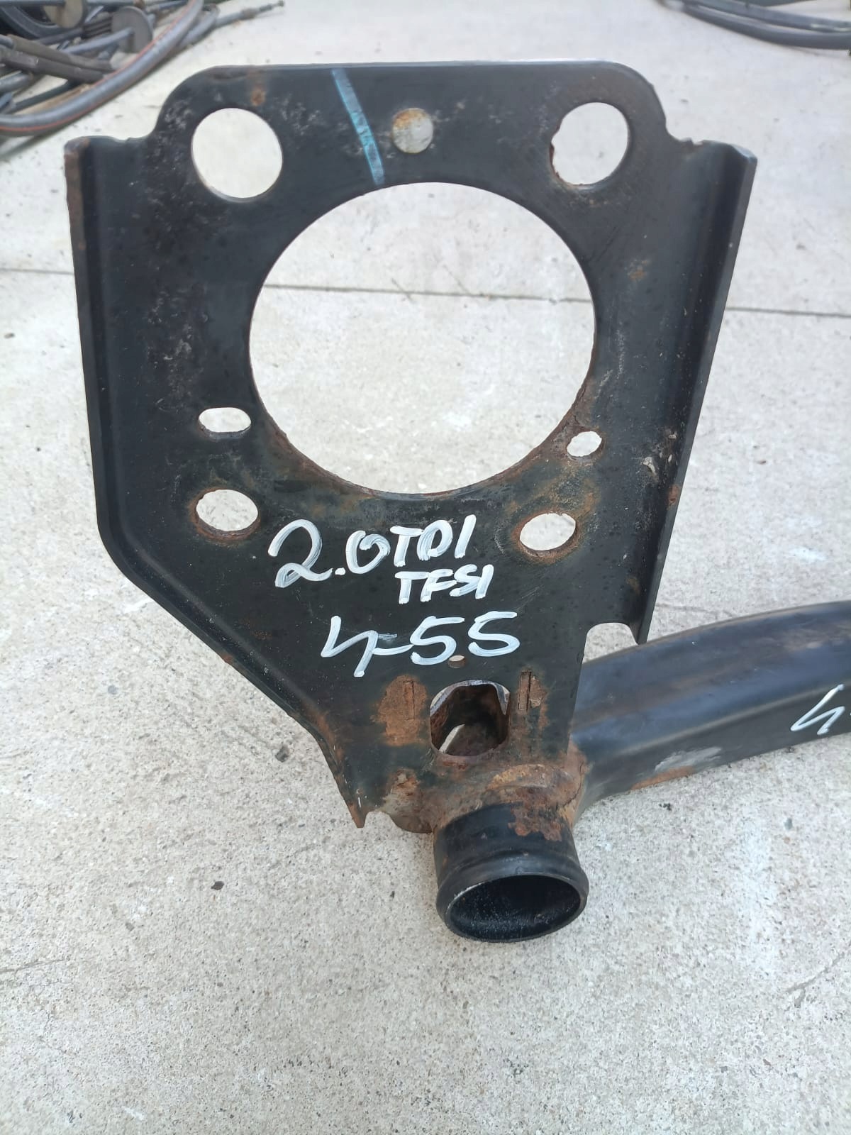 Intercoolerin letku Audi A4 B7 2.0 TFSI