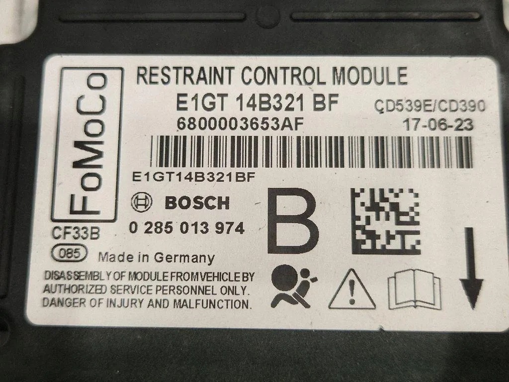 Airbag-moduuli Ford Kuga II 2012-2019 OEM E1GT14B321BF image 7