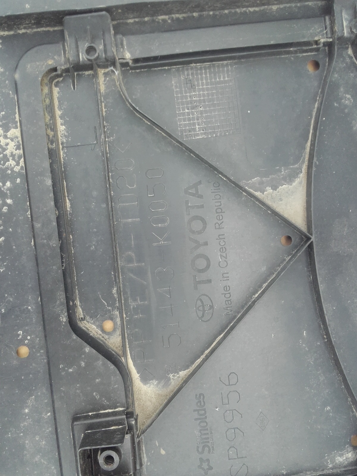 Onderplaat Motor Toyota Yaris IV 51443-K0050 image 4