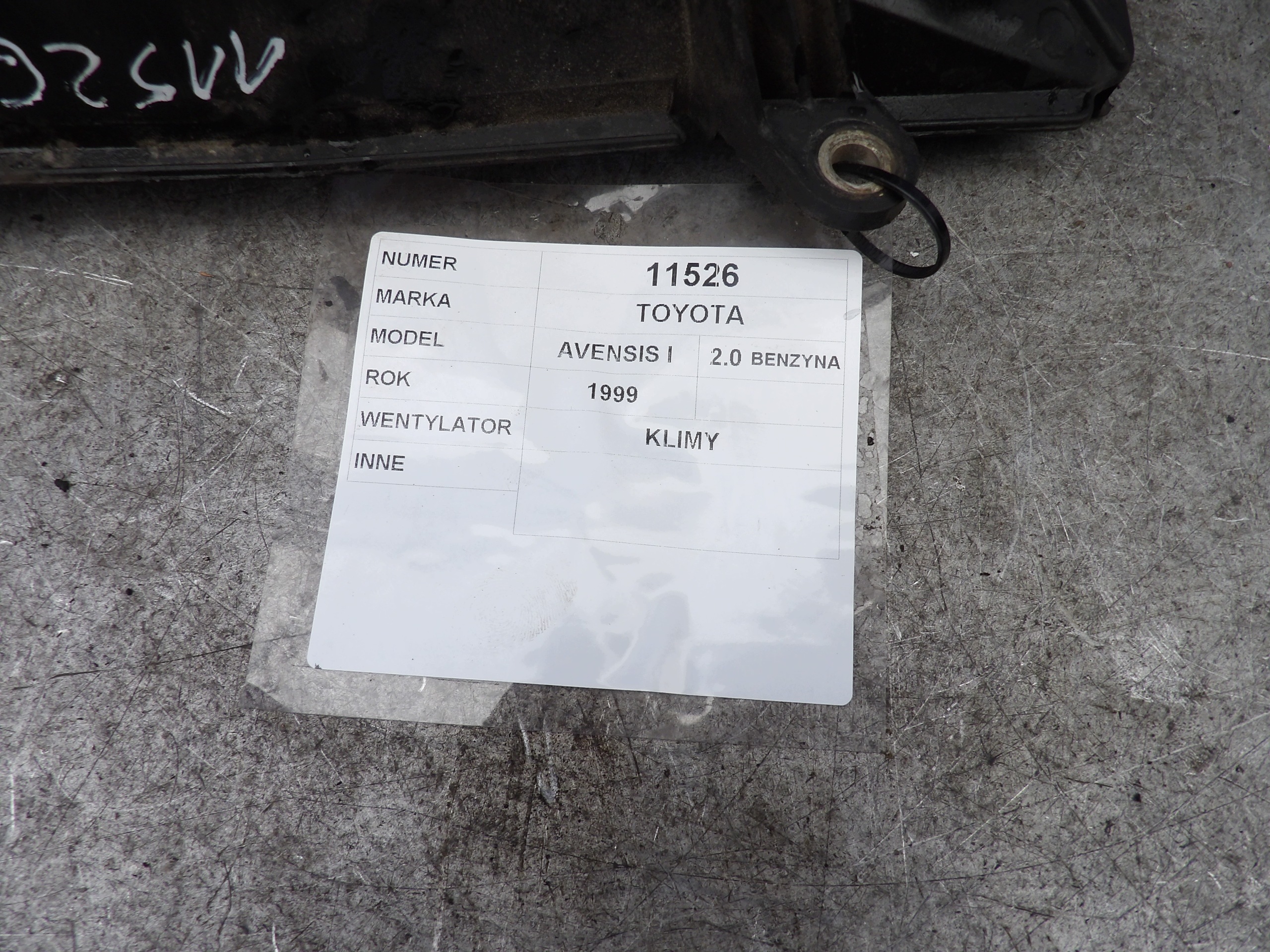 Toyota Avensis T22 Klimaanlagen Gebläse OEM 3135103223 image 4