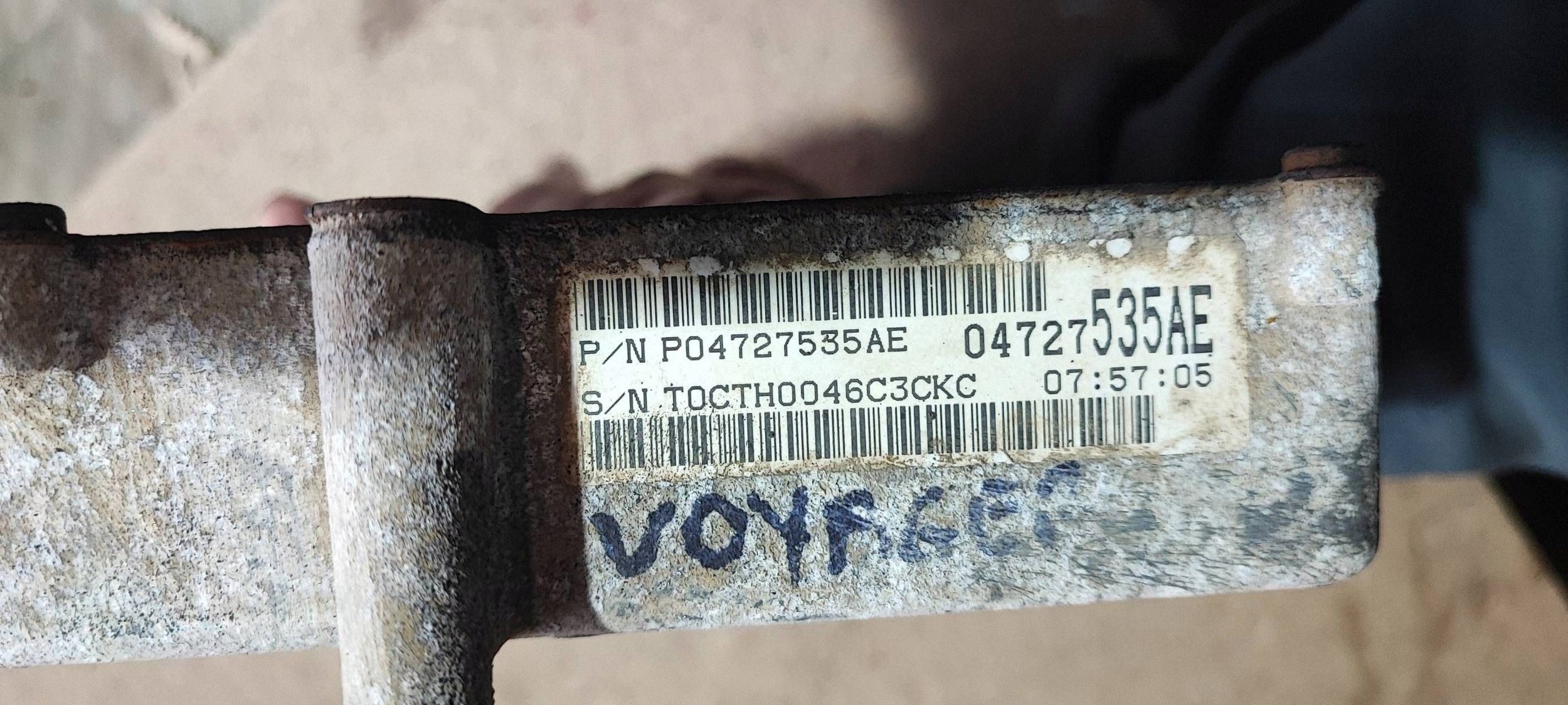 Chrysler Voyager 2006 Module Boîte Vitesses 04727535AE image 5