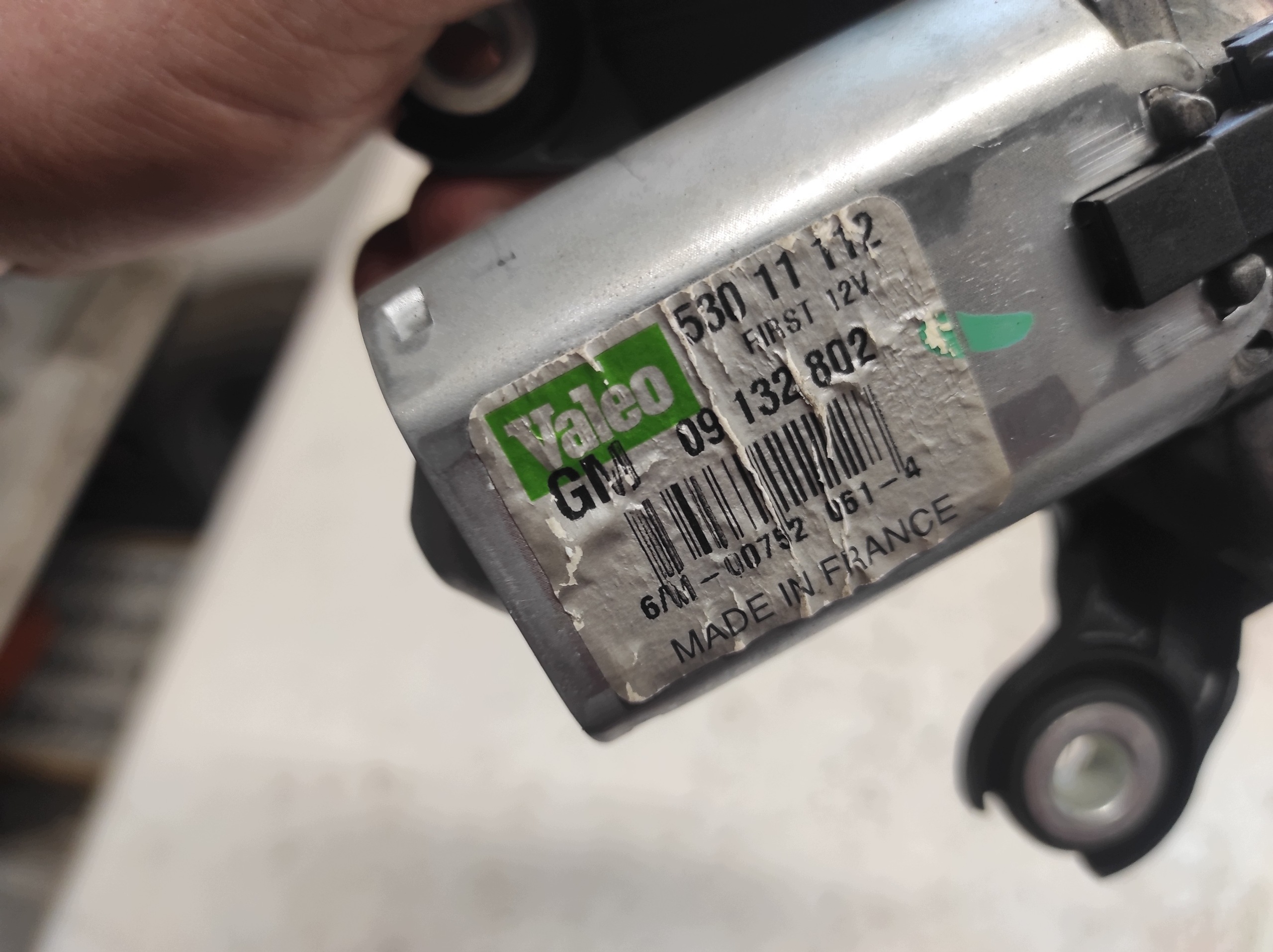 Achterklep ruitenwissermotor Opel Meriva B 53011112 image 4