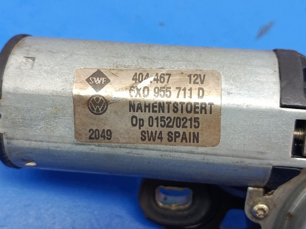 VW Lupo 98-05 Heckwischermotor 6X0955711D SWF 4PIN image 4