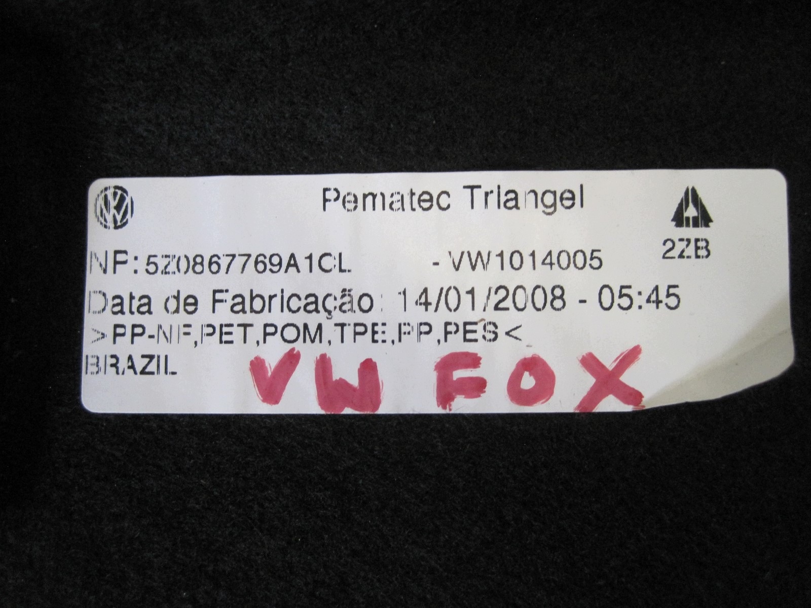 Étagère Coffre VW Fox 5Z0 5Z0867769A Occasion image 7