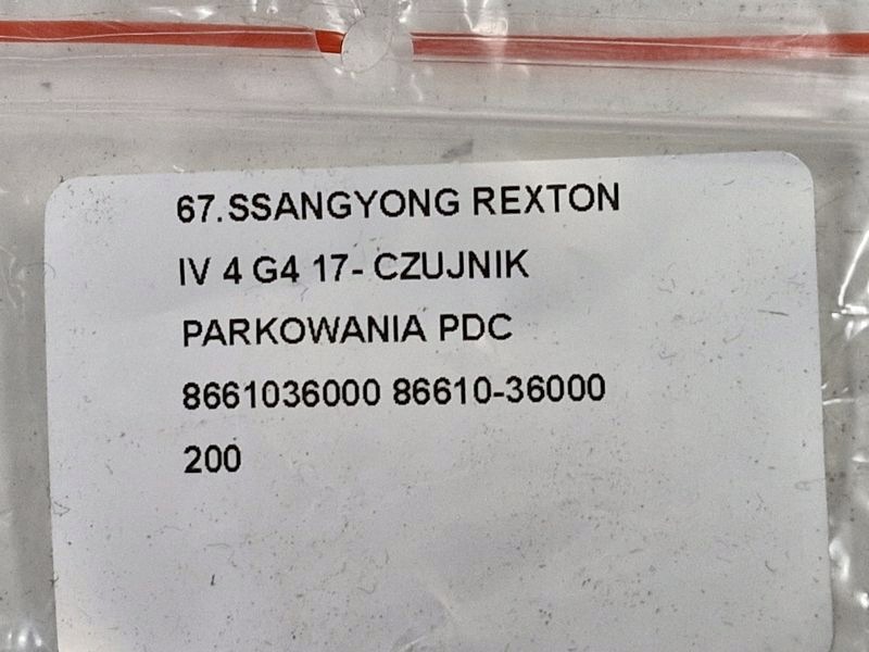 Sensor de Estacionamento SsangYong Rexton IV PDC image 7