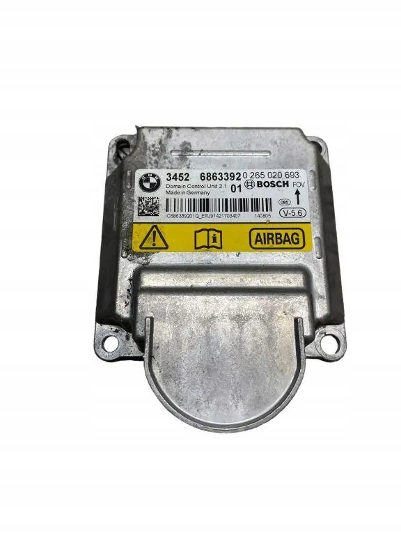 Airbag-Modul BMW 3 (F30, F80) 0265020693 2.0D 135kW 2014 image 2
