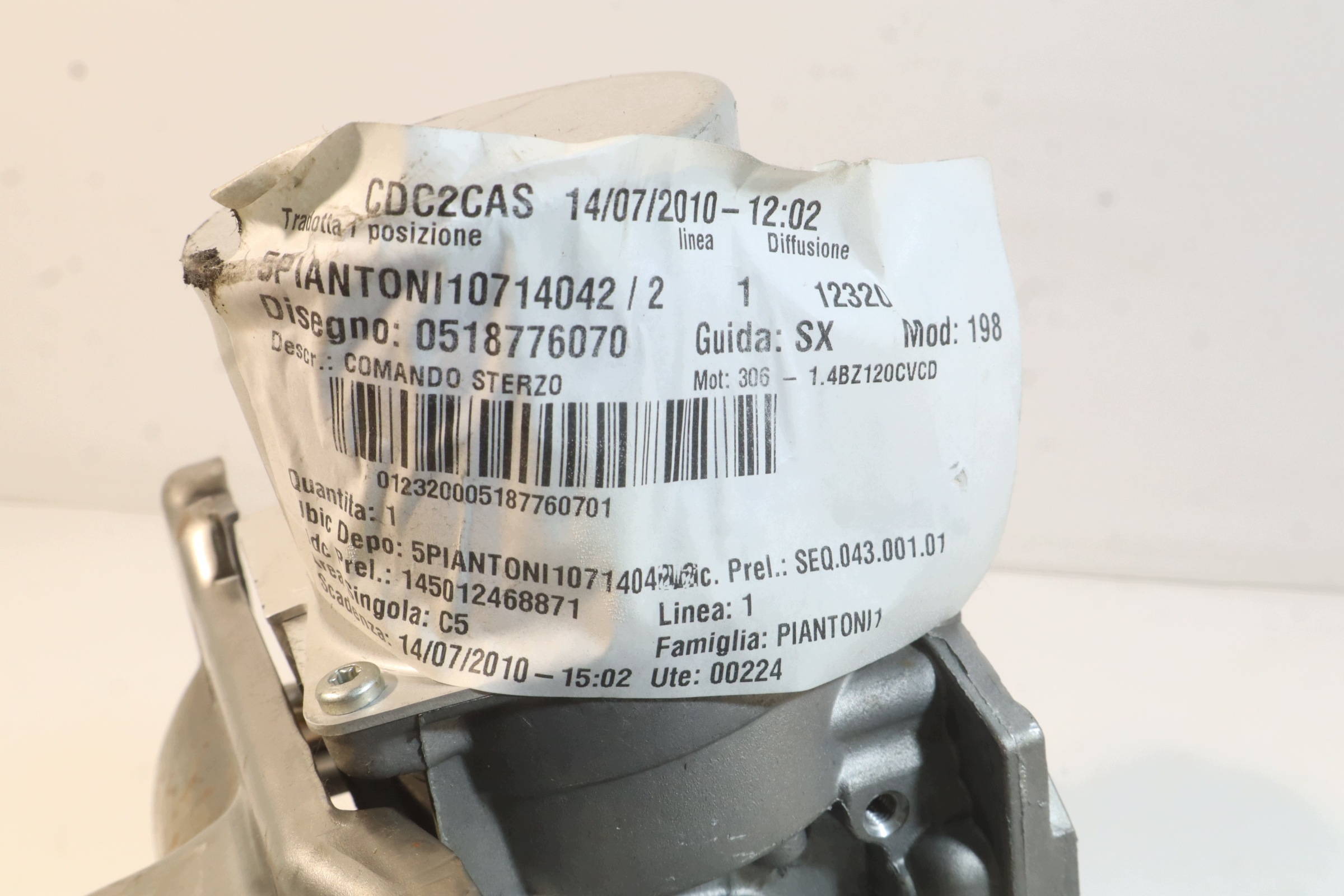 Servopumpe Fiat Bravo II 1.4 T-Jet 051877607 image 8