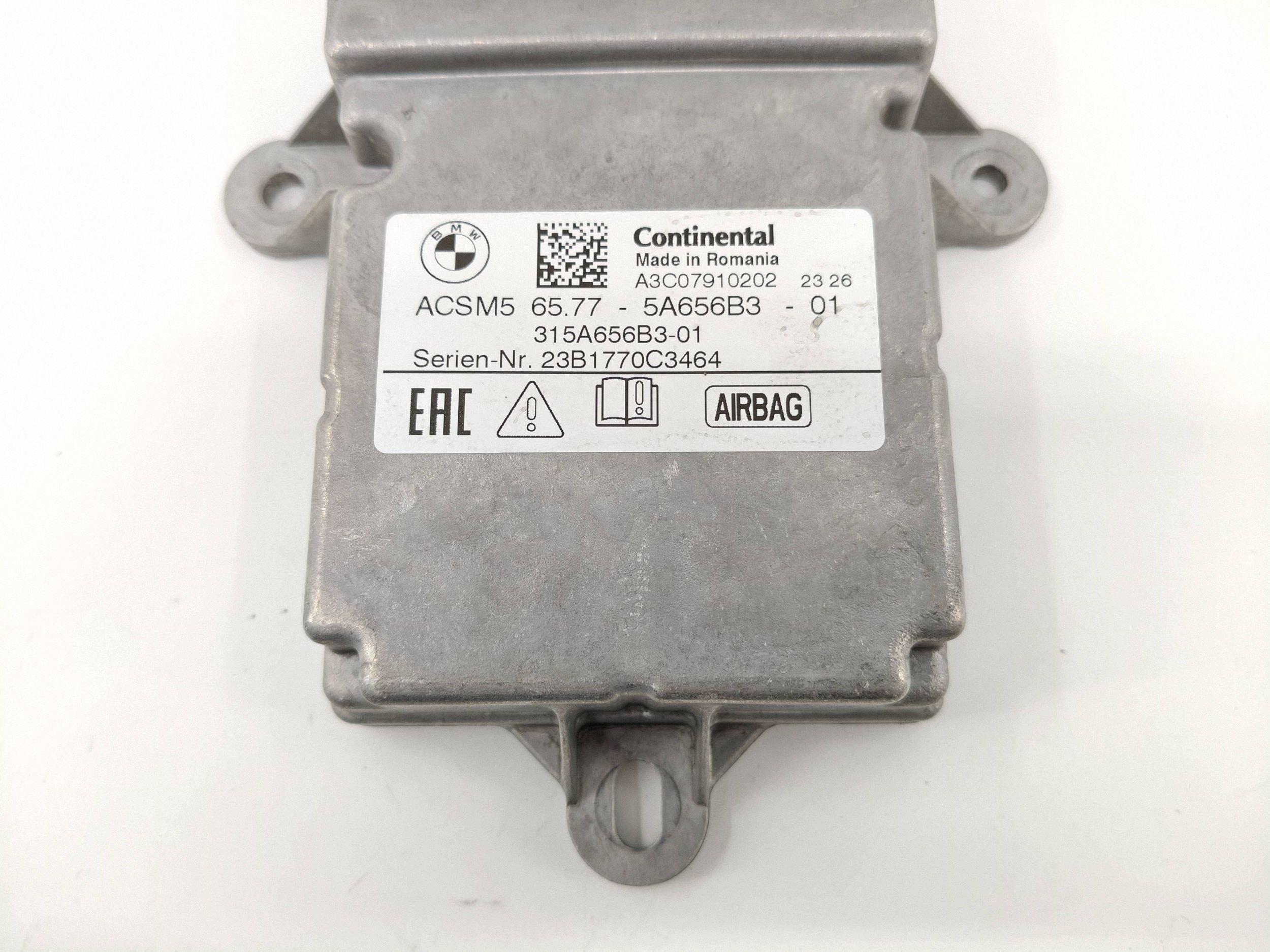 Module Airbag BMW G20 G21 A3C07910202