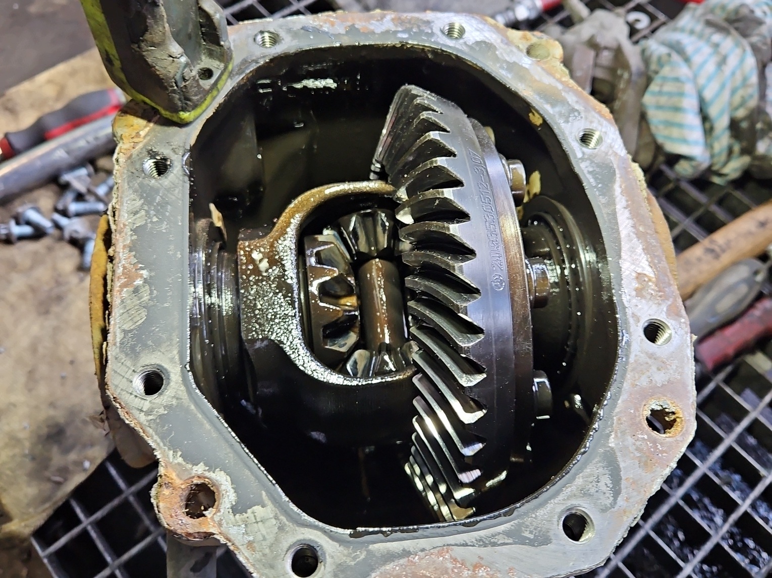 Hinterachse Differential Mercedes W211 V6 image 2
