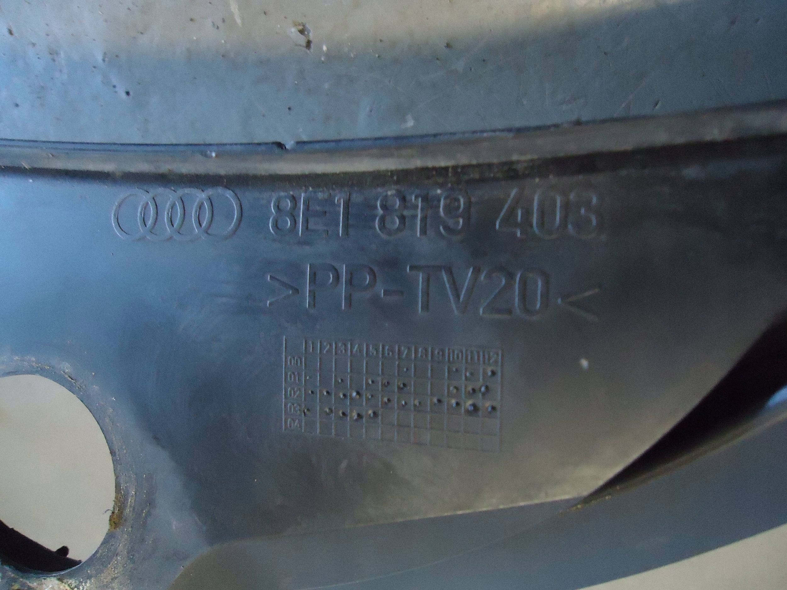 Plastic scuttle A4 B6 B7 8E1819403 OEM image 5