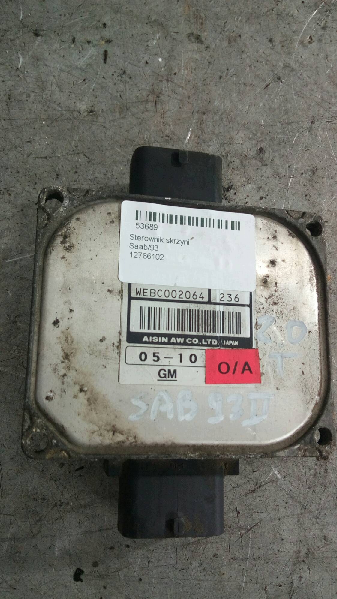Module versnellingsbak Saab 9-3 II 2.0T 12786102 image 2