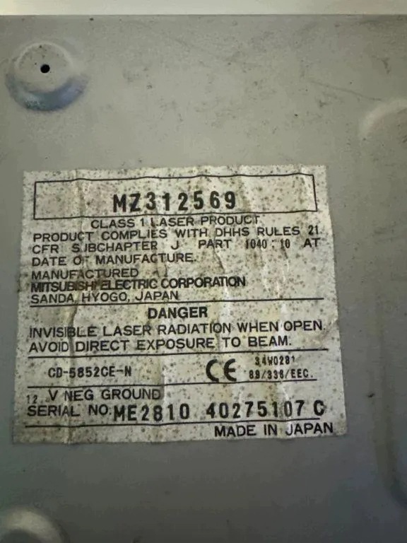 CD-Wechsler Mitsubishi L200 40275107C 2.5 Diesel 2005 image 5